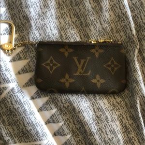 LV keychain wallet